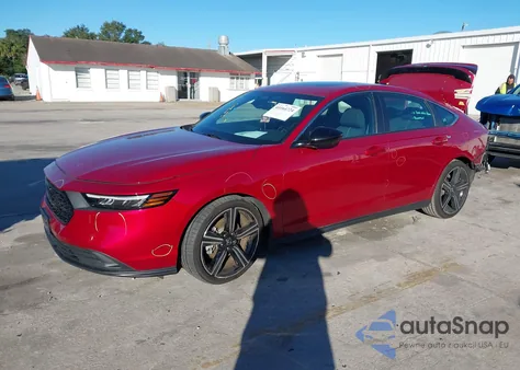 2023 Honda Accord Hybrid Sport z USA, uszkodzony, nr VIN 1HGCY2F51PA035091